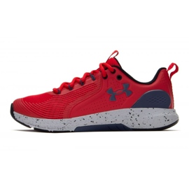 Under Armour Charged Commit Tr 3 M 3023703-602 röd 1