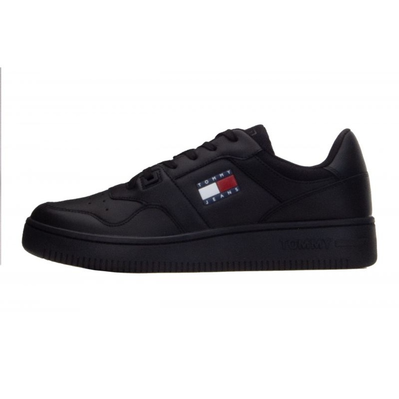Tommy Hilfiger Retro Basket Ess M EM0EM00955 Ogk skor svart 1