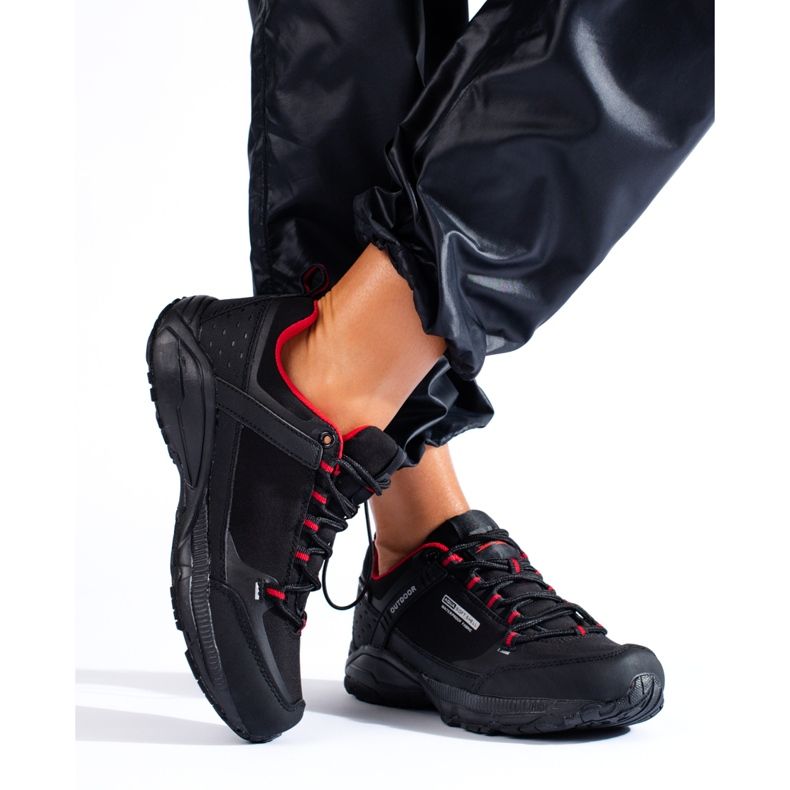 Trekkingskor dam SOFTSHELL Outdoor DK 1096 svart 1