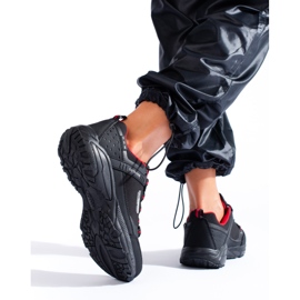 Trekkingskor dam SOFTSHELL Outdoor DK 1096 svart 2