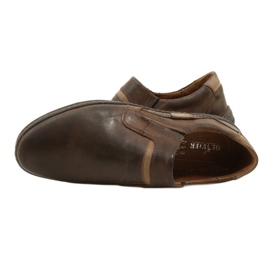 Olivier Herrmockasiner gjorda av 520MP läder, mörkbrunt 9