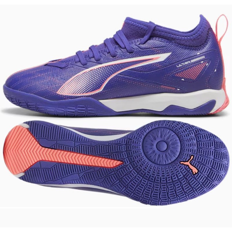 Puma Ultra 5 Match IT Mid-skor 108099-01 purpur 1
