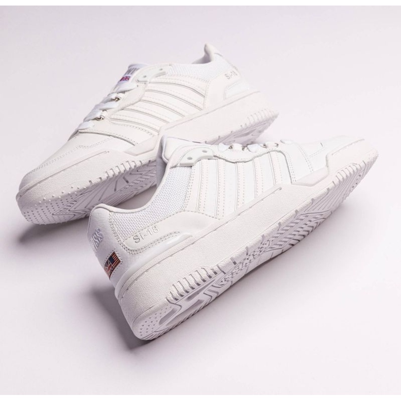 K-Swiss SI-18 Rival skor 08531-101 vit 2