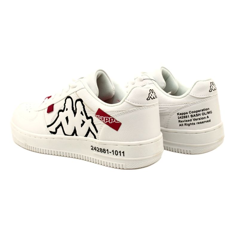 Kappa Bash Ol Sportskor 242881 1011 vit 4