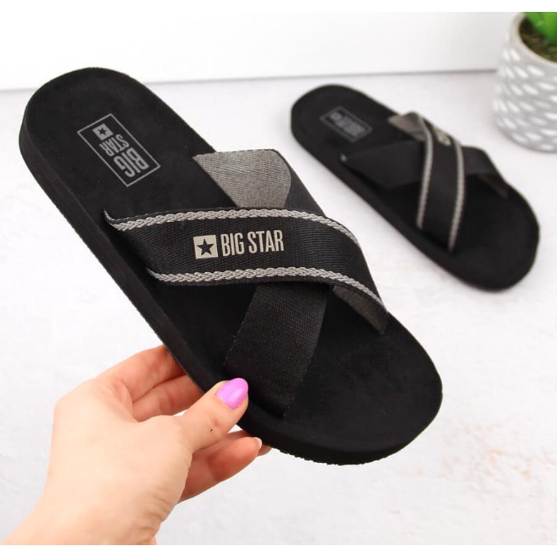 Big Star W INT1988B flipflops, svarta 2