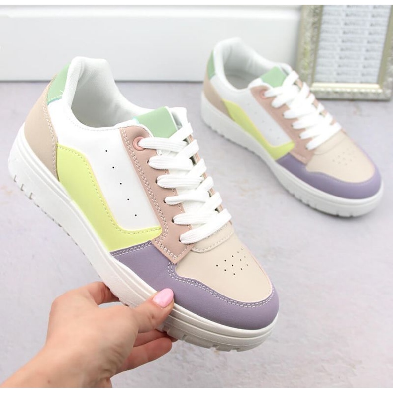 McBraun W EU656B sportskor, flerfärgade mångfärgad 2