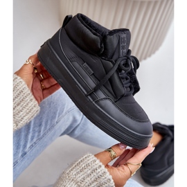 Big Star Isolerade Sneakers för kvinnor OO274A530 Svart 3