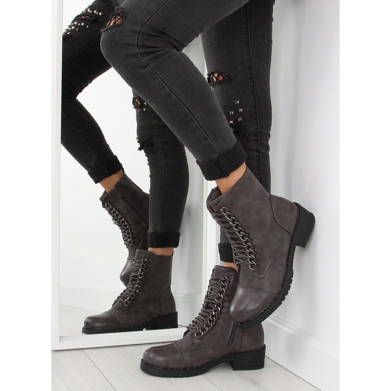 Grå Arbetare för kvinnor 30716 grå 2