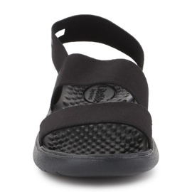 Crocs Literide Stretch Sandal W 206081-060 svart 2