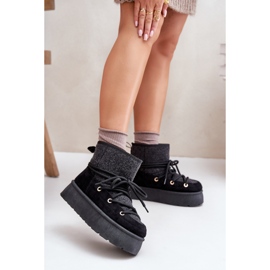 Snowboots Modell HY868 Svart 1