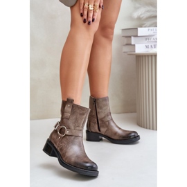 Zazoo 60480 Brun/Grå stövletter 1