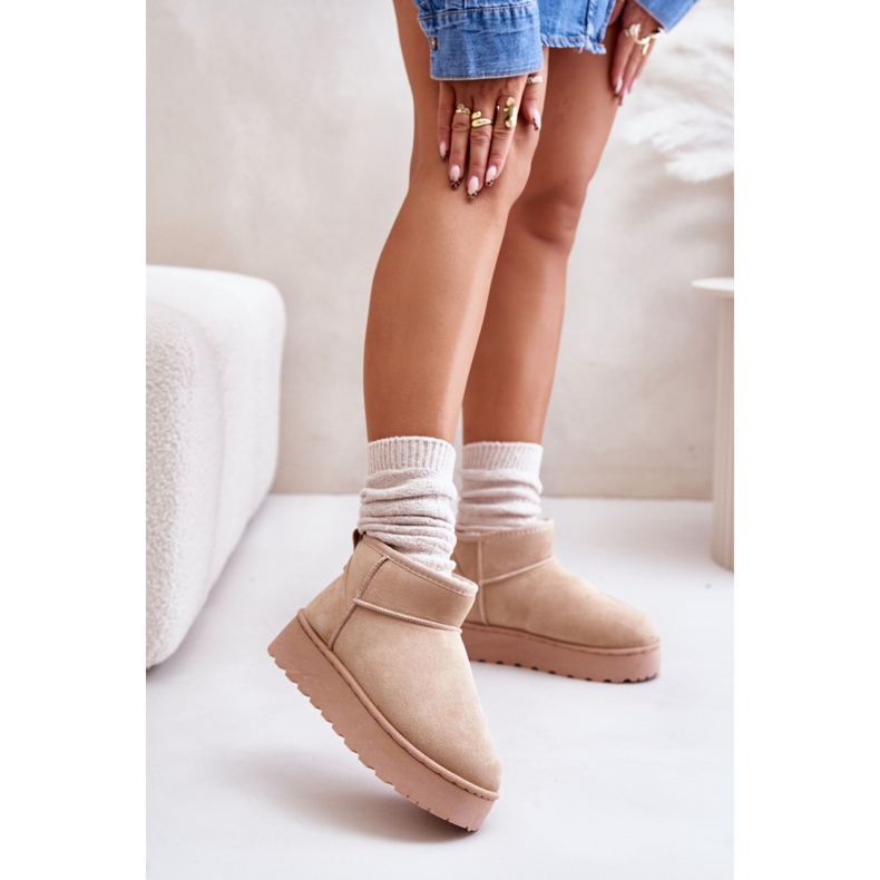 Snowboots Modell 20216-4C Beige 1