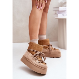 Snowboots Modell HY868-63 Brun 1