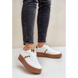 Sportskor Modell PC2802 White Leopard vit 1