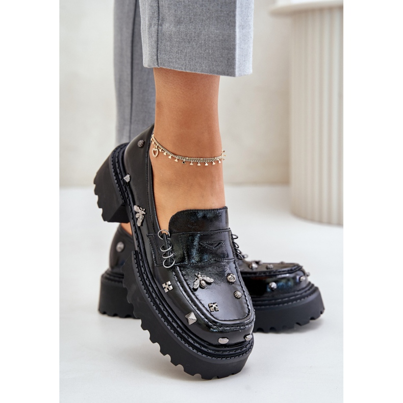 Skor Modell Da MR880-103 Svart Lack 1