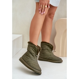 Snowboots Modell 6433 Mörkgrön 1