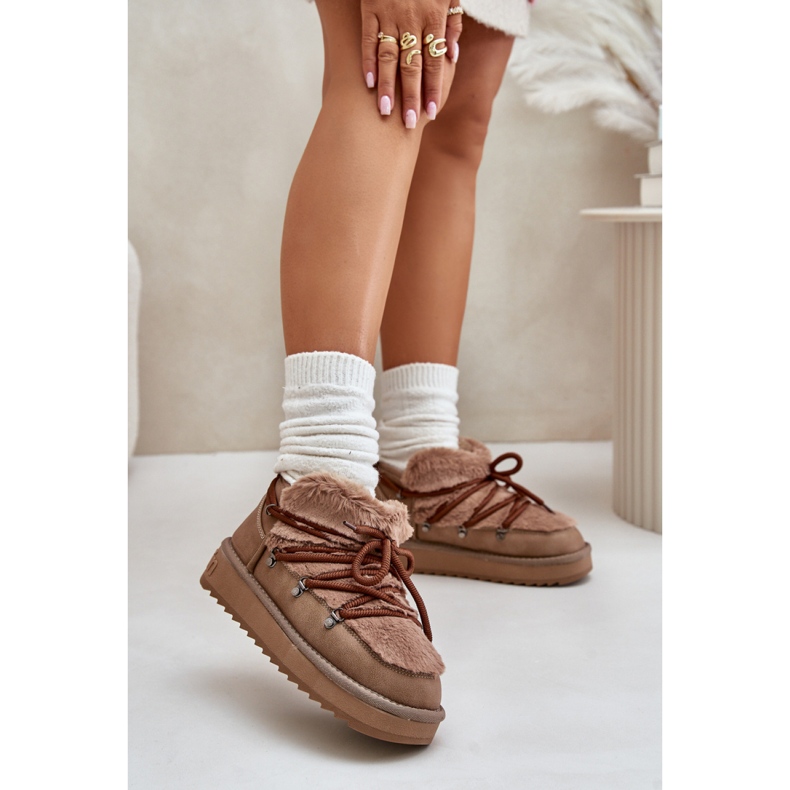 D.Franklin DFSH370011 Bruna snöstövlar 1