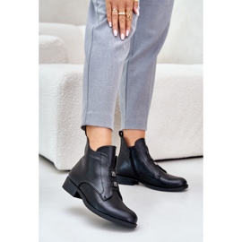 S.Barski HY42-716 Svarta stövlar 1