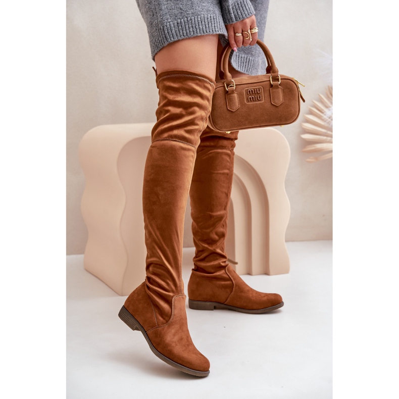 Modell A26 Camel boots brun 1