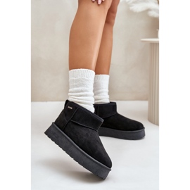 Big Star OO274A099 Svarta snökängor 1