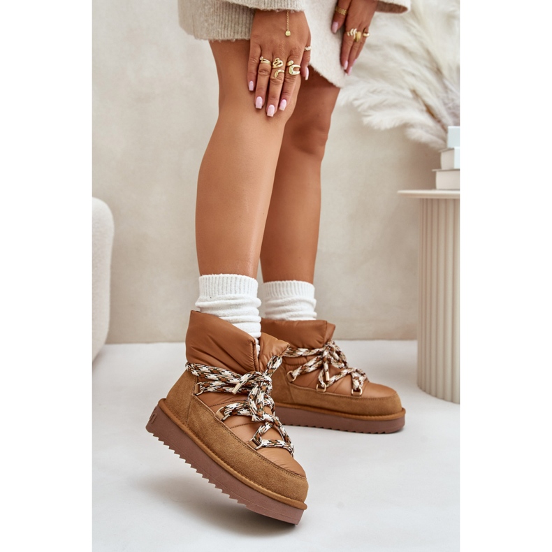 Snowboots Modell DFSH375003 Brun 1