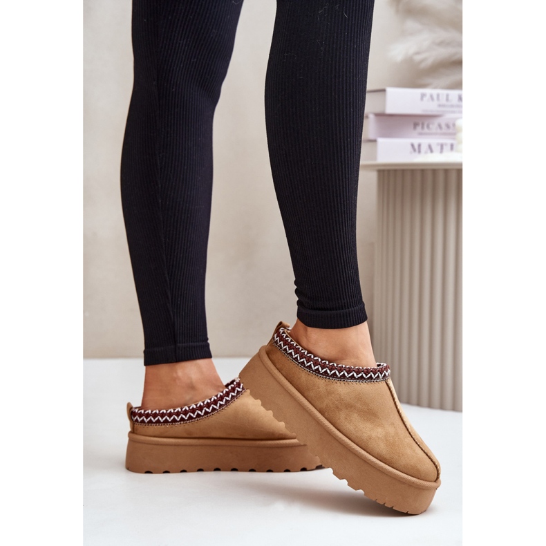 Snowboots Modell VL242P Camel brun 1