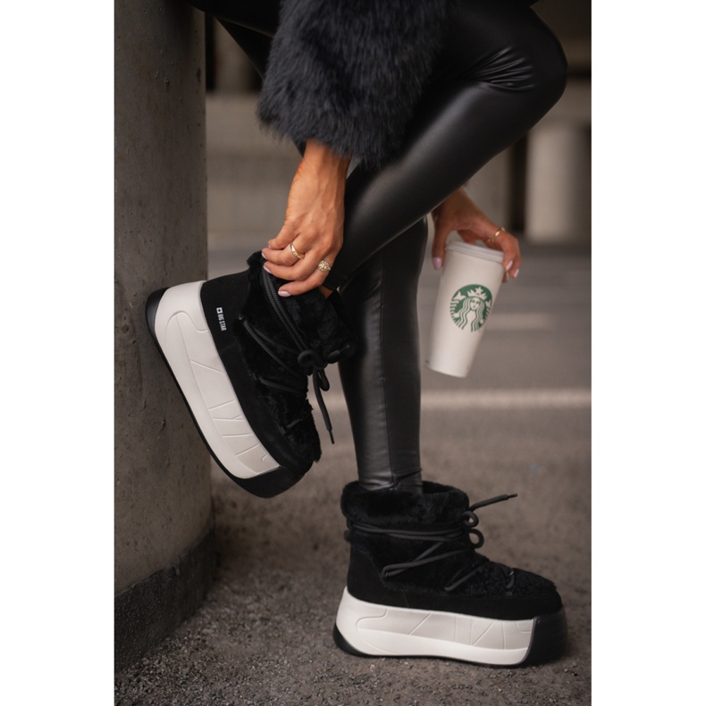 Big Star OO274A206 Svarta snökängor 1