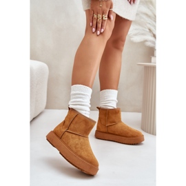 Snowboots Modell 24BT26-7408 Camel brun 1