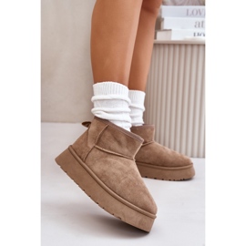 Snowboots Modell 24BT26-7368 Beige 1