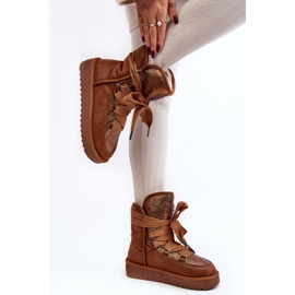 Snowboots Modell DFSH370006 Brun 2