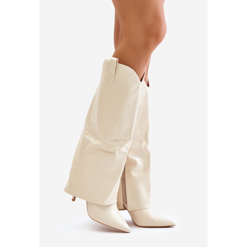 Modell 35858 Light Beige boots 1