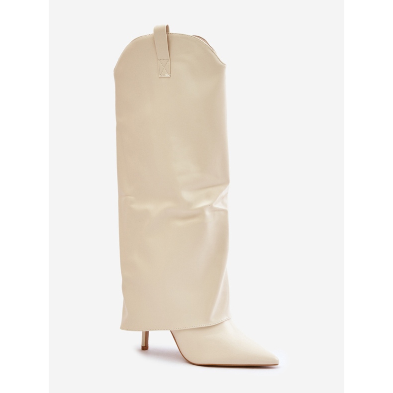 Modell 35858 Light Beige boots 2