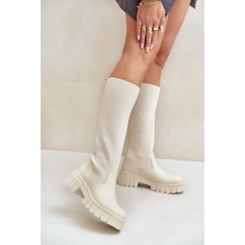 Stövlar Modell RQ438 Light Beige 1