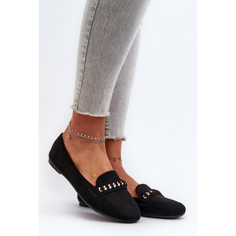 Mockasiner Modell 9988-73 Svart 1