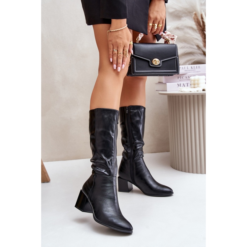 Jezzi Stövlar Modell ASA217-2 Svart 1