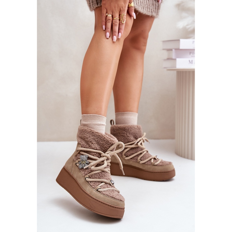 Snowboots Modell UK180P Brun 1