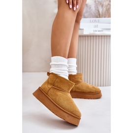 Snowboots Modell 24BT26-7368 Camel brun 1