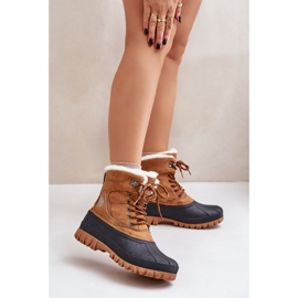 Lee Cooper LCJ-24-44-2869 Camel snöstövlar brun 1