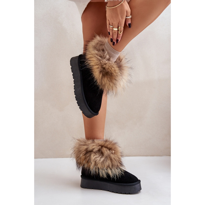 Snowboots Modell W5893 Svart 1