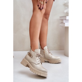 Zazoo 60483 Beige stövlar 1