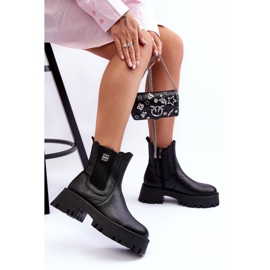 Chelsea stövlar Modell 60453 Svart 2