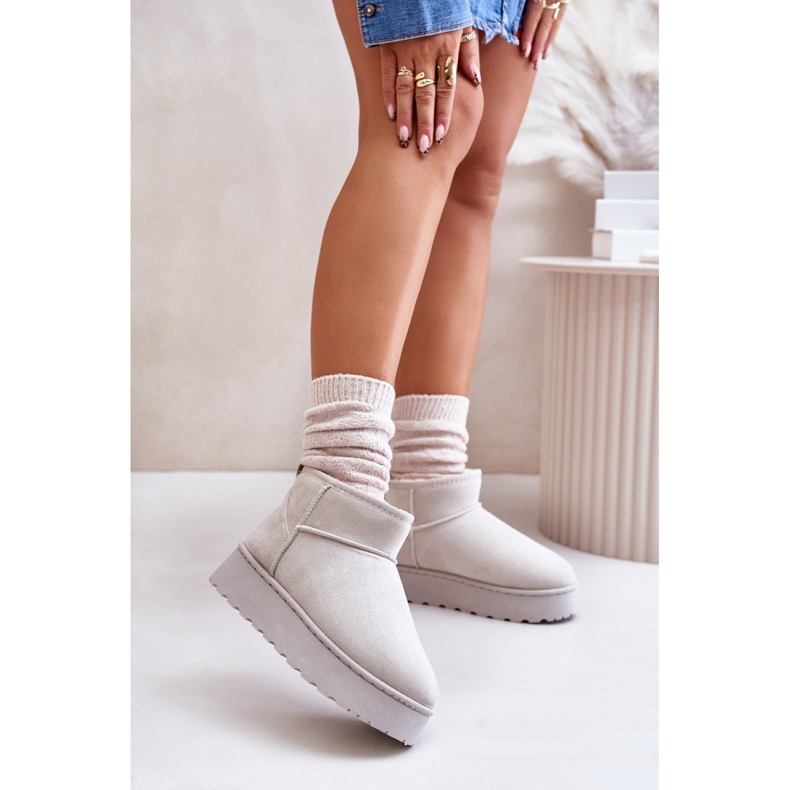 Snowboots Modell 20216-4E Ljusgrå 1