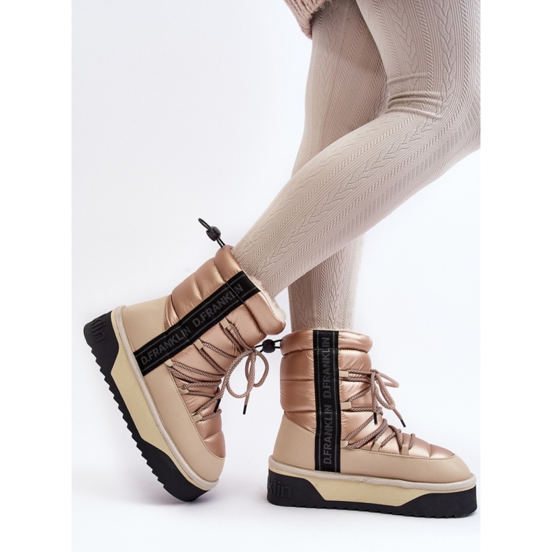 Snowboots Modell DFSH371006 Beige 2