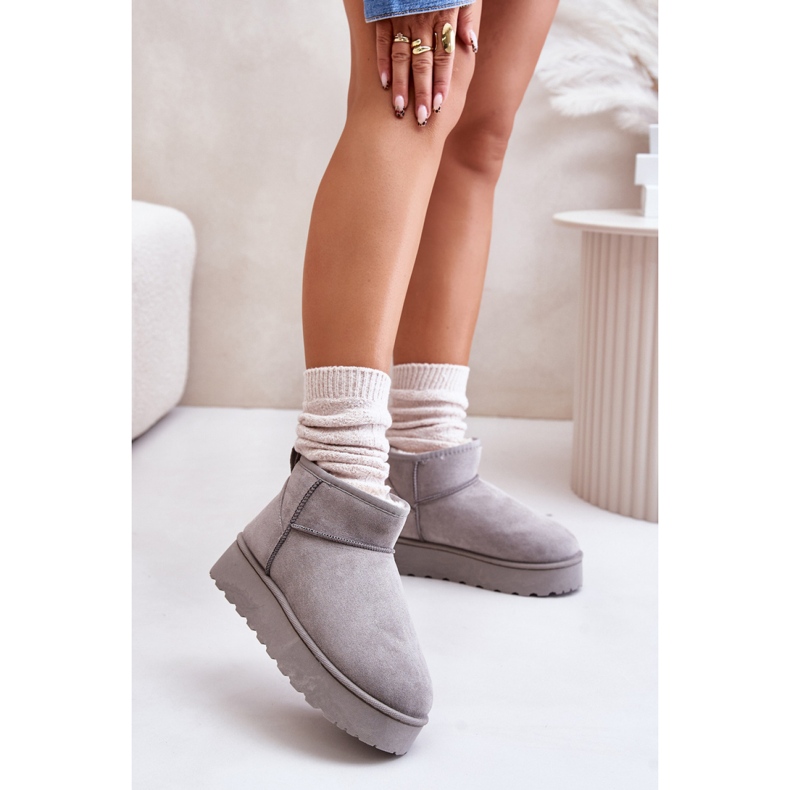 Snowboots Modell 20216-4I Grå 1