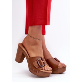 Flipflops Modell 832316 Brun 1