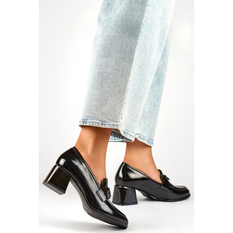 Pumps Mockasiner Modell GD-FL475B Svart 1