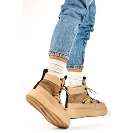 Snowboots Modell 24-72302BE Beige 1