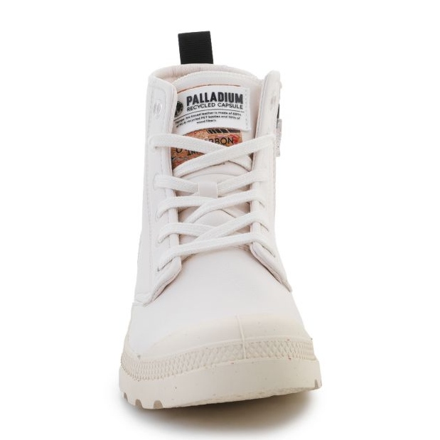 Palladium Pampa Hi Re Vegan Lth 74378-116-M skor vit 2