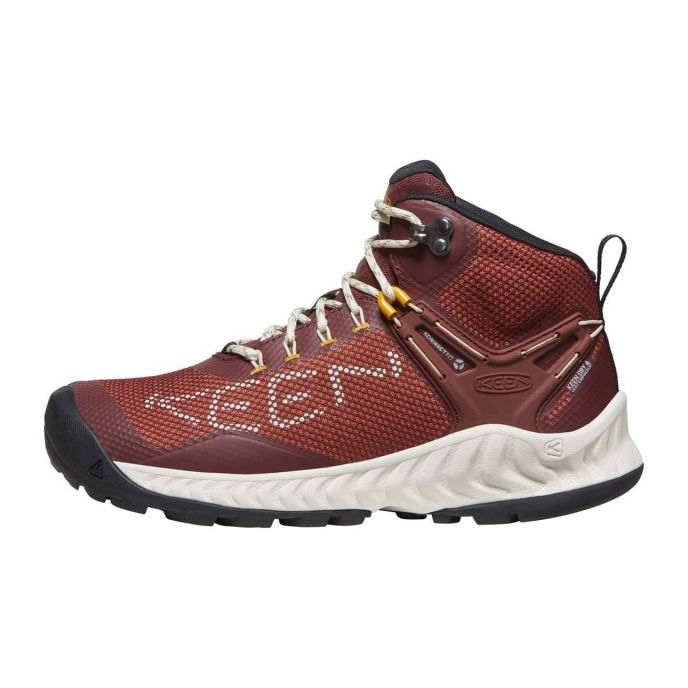 KEEN Nxis Evo Mid Wp Trekking Skor KE-1027793 röd 1
