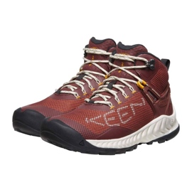 KEEN Nxis Evo Mid Wp Trekking Skor KE-1027793 röd 2